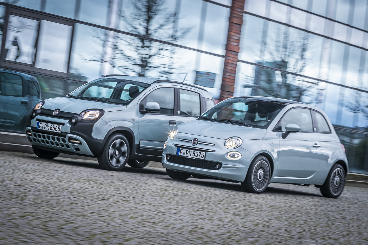 Fiat 500 und Fiat Panda Hybrid