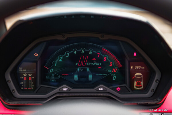 Lamborghini Aventador S Roadster Cockpit