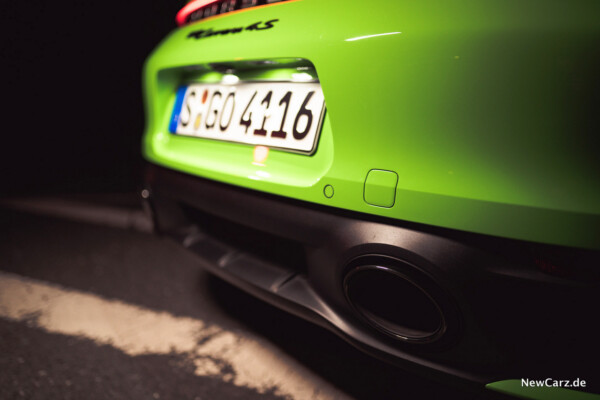Porsche Carrera 4S Sportabgasanlage