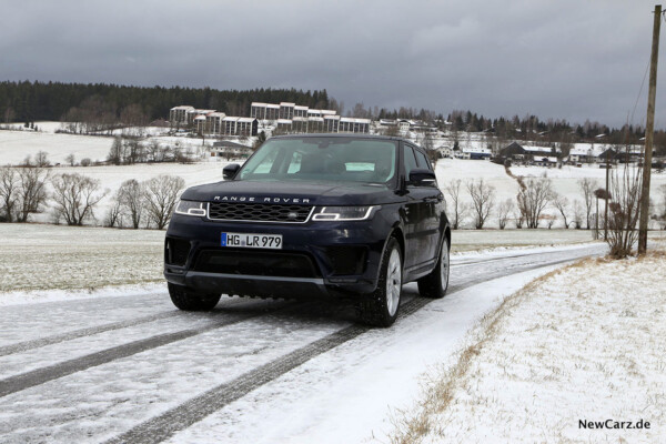 RR Sport auf Schnee