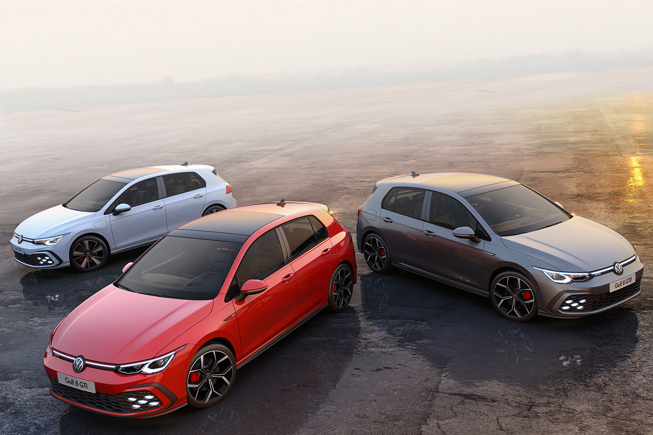 VW Golf GTI, GTD und GTE