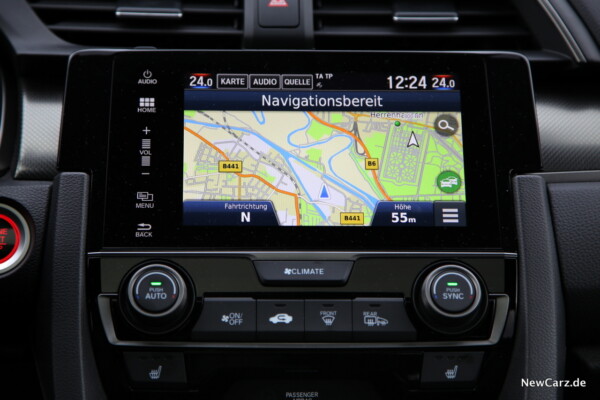 Honda Civic Diesel Infotainment