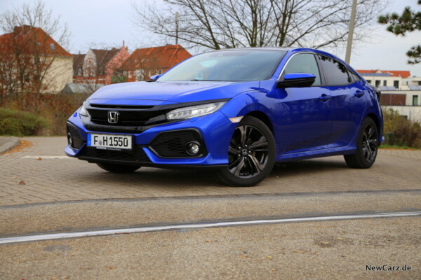 Honda Civic blau