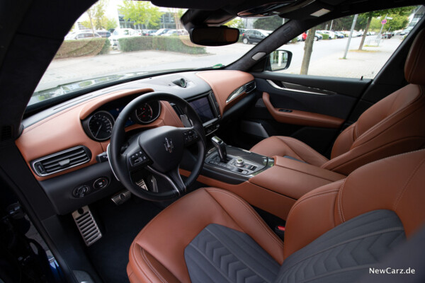 Maserati Levante Diesel Innenraum