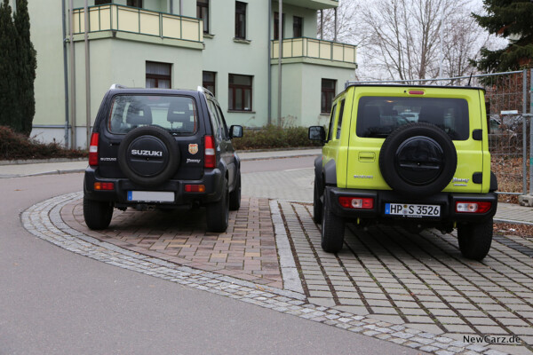 Vergleichsfoto Suzuki Jimny