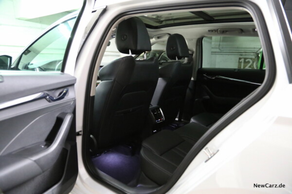Skoda Octavia Combi 2020 Rückbank