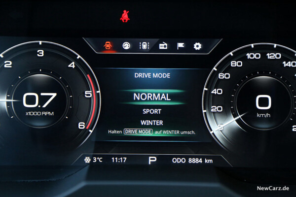 Drive Mode SsangYong Korando 4WD