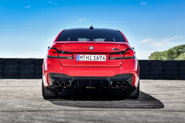 BMW M5 Facelift Heck