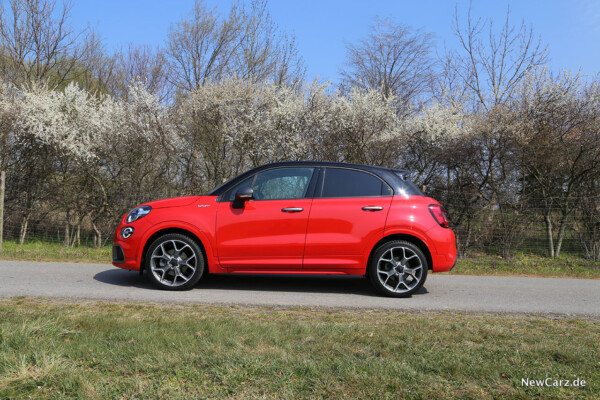 Fiat 500X Sport Seite