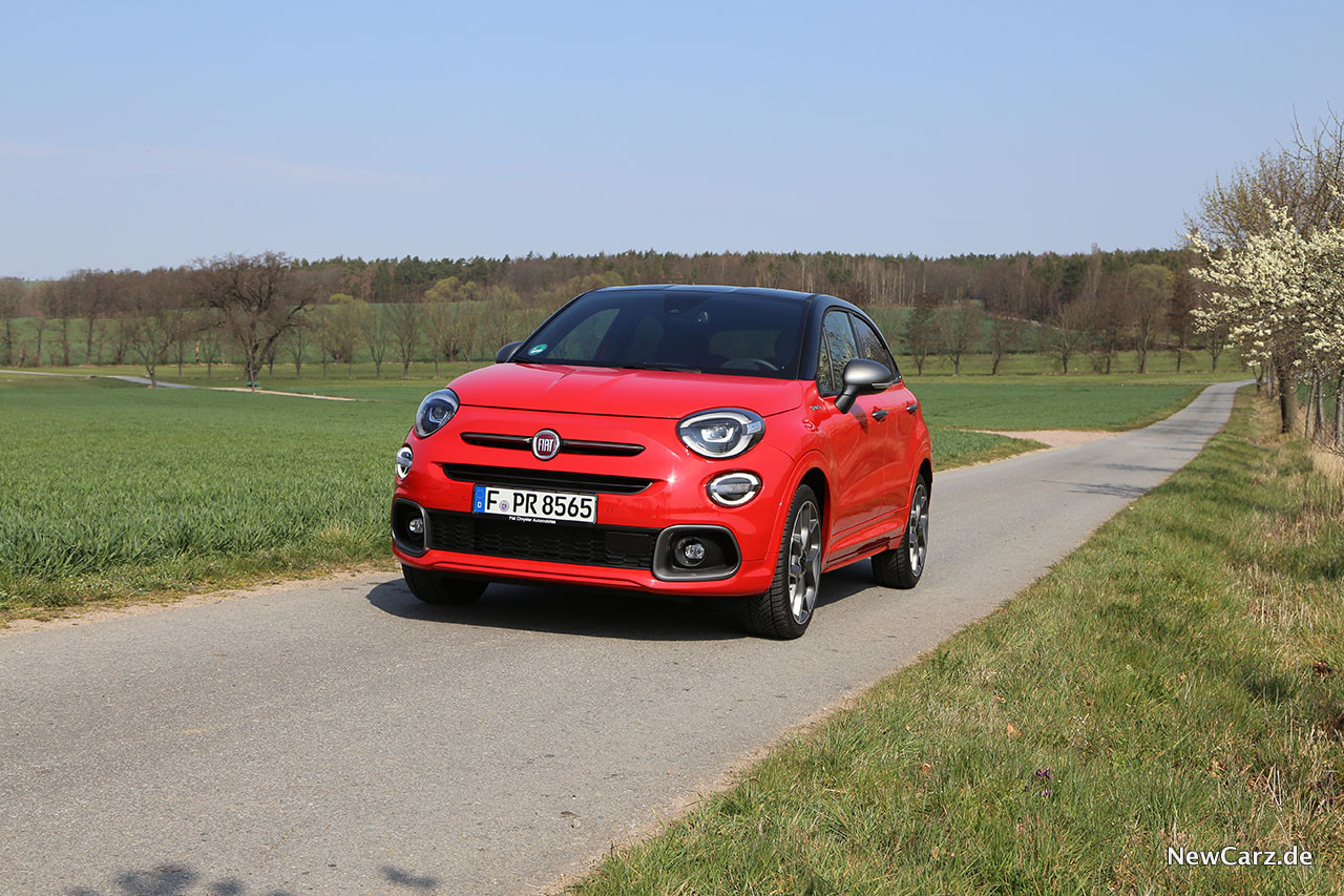 Fiat 500X Sport  Test –  Die rote Verführung