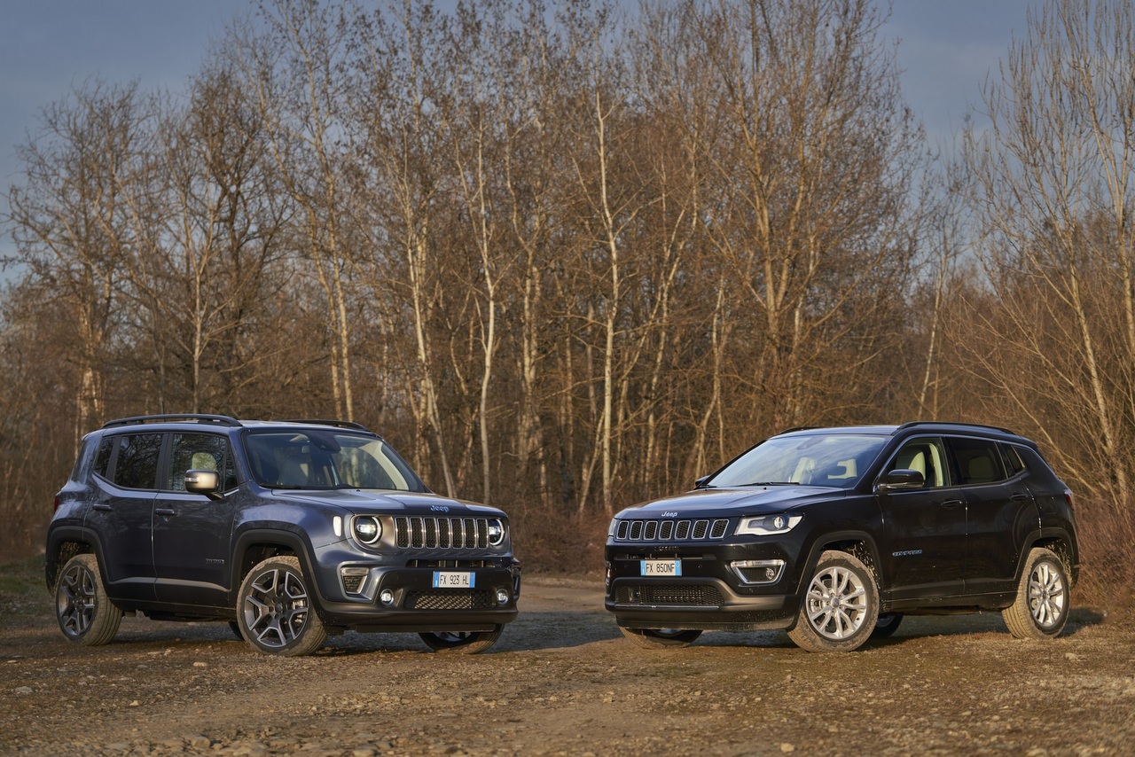 Jeep Renegade 4xe und Compass 4xe – Die Plug-In-Hybride