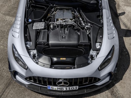 Mercedes-AMG GT Black Series Motorraum