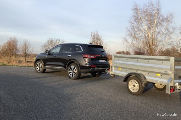 Renault Koleos Dauertest im Anhängerbetrieb