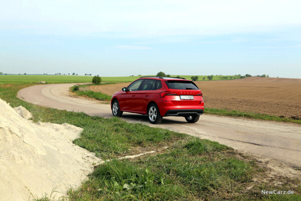 Skoda Kamiq schräg hinten links