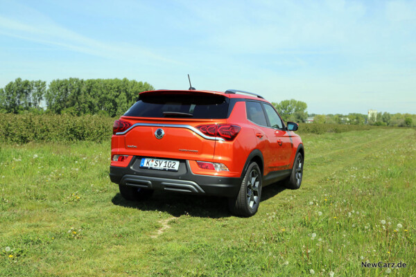 SsangYong Korando 2WD schräg hinten rechts