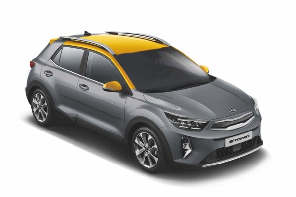 Kia Stonic 2021 Floridagelb Dach