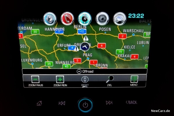 Camaro Navigationssystem