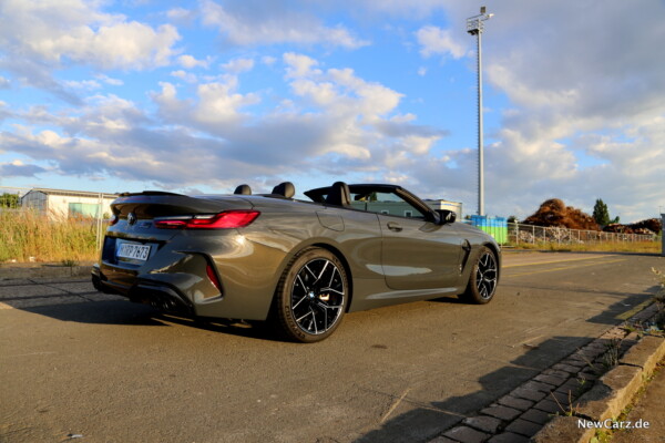 BMW M8 Competition Cabriolet offen