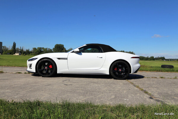 Jaguar F-Type Cabrio Seite