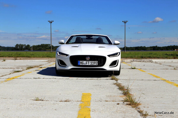 Jaguar F-Type Cabrio Frontbereich