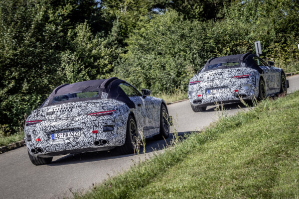 Mercedes-AMG SL Roadster getarnt