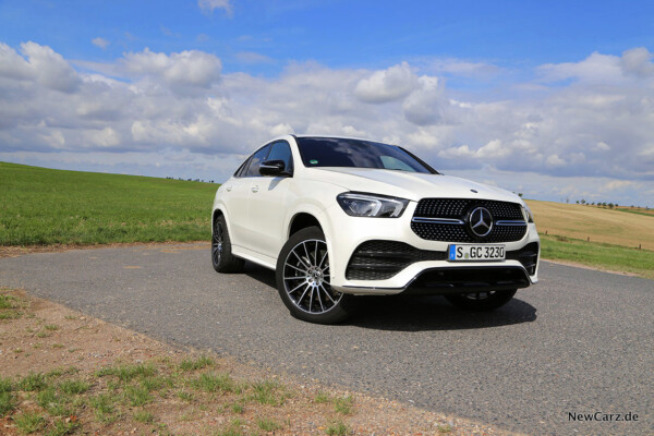 Mercedes-Benz GLE Coupé schräg vorne rechts