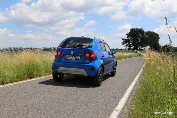 Suzuki Ignis Facelift schräg hinten rechts