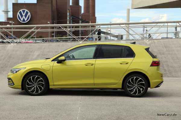 VW Golf 8 eHybrid Seite