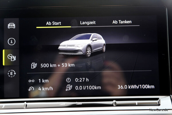 Reichweite Golf eHybrid