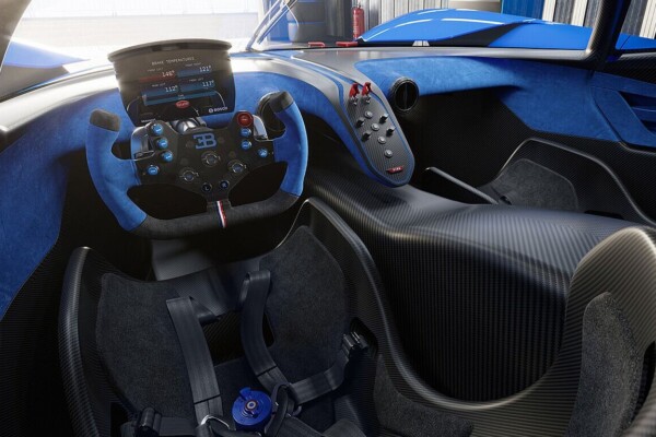 Bugatti Bolide Cockpit