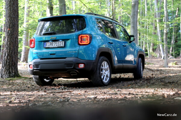 Jeep Renegade 4xe Heck