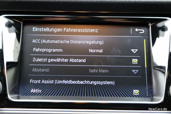 Skoda Fabia Combi ACC Tempomat