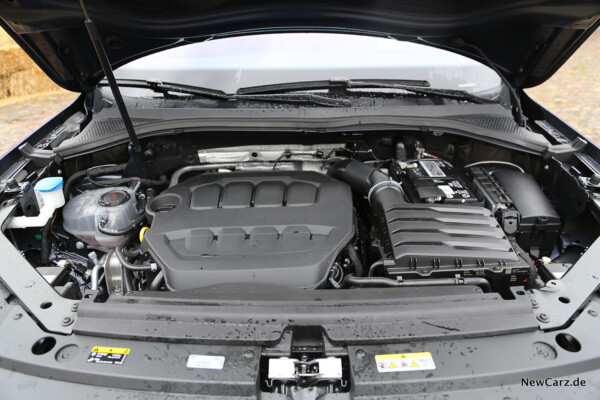 Motorraum Tiguan R