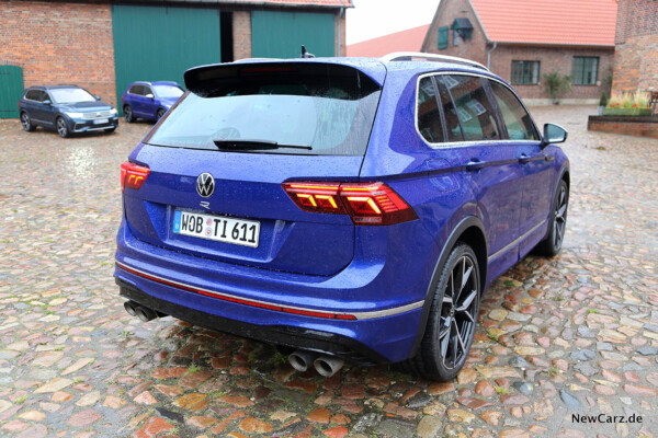 VW Tiguan R Facelift schräg hinten