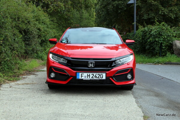 Honda Civic Facelift Front