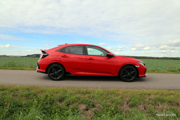 Honda Civic Facelift Seite