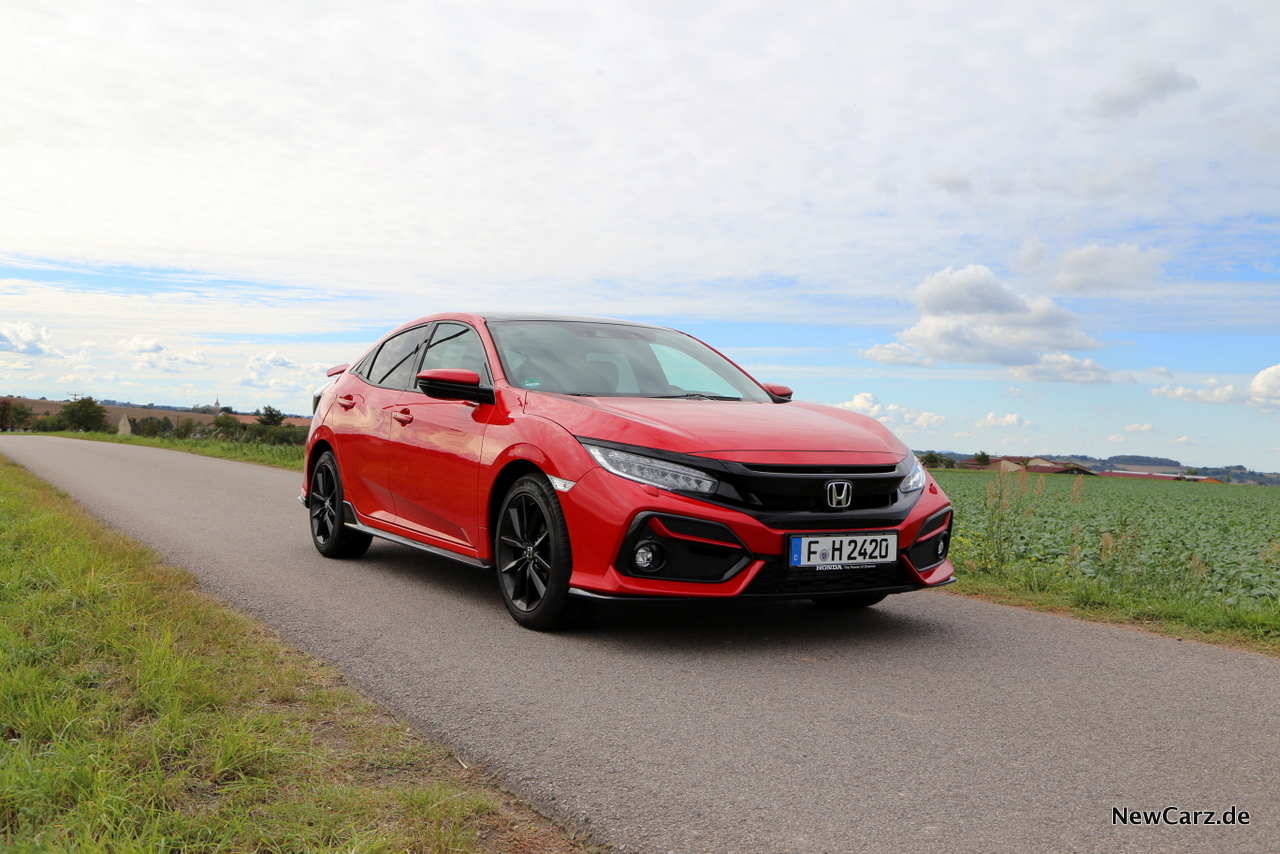 Honda Civic Facelift  Test –  Behutsames Makeup