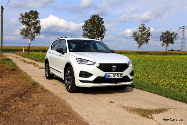 Seat Tarraco FR schräg vorn rechts