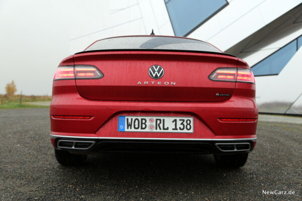 VW Arteon Facelift Heck