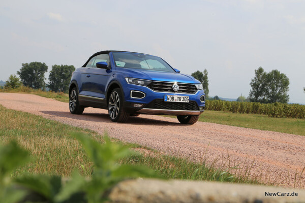 VW T-Roc Cabriolet schräg vorn geschlossen