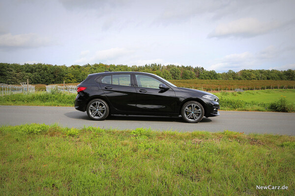Seitenperspektive BMW 1er
