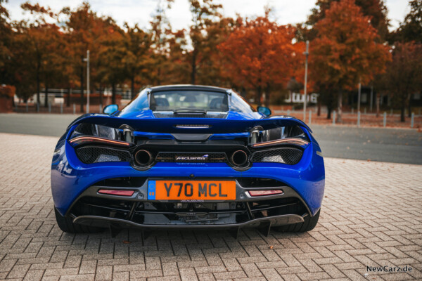 McLaren 720S Spider rear