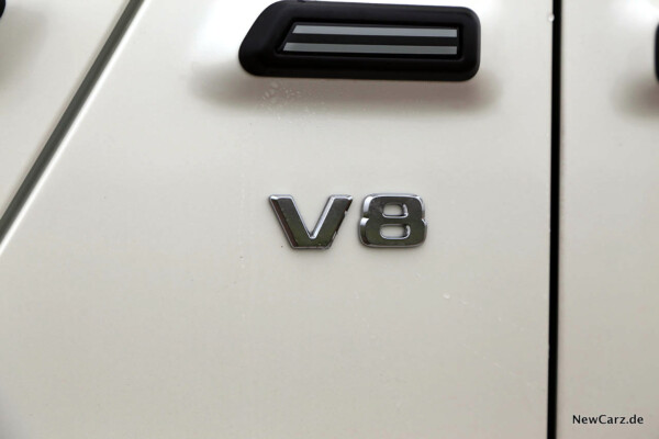 V8 Badge