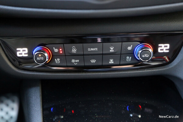 Klimabedienteil Opel