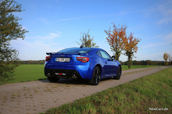 Subaru BRZ Final Edition schräg hinten rechts