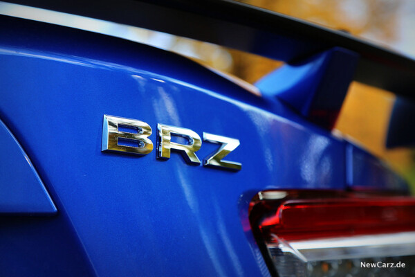 BRZ-Schild Heck