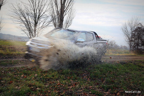 Mitsubishi L200 Off Road Geländeeinsatz