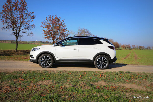 Opel Grandland X Hybrid Seite