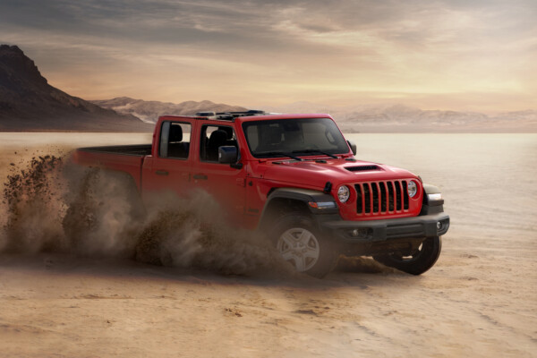 Jeep Gladiator in Desert