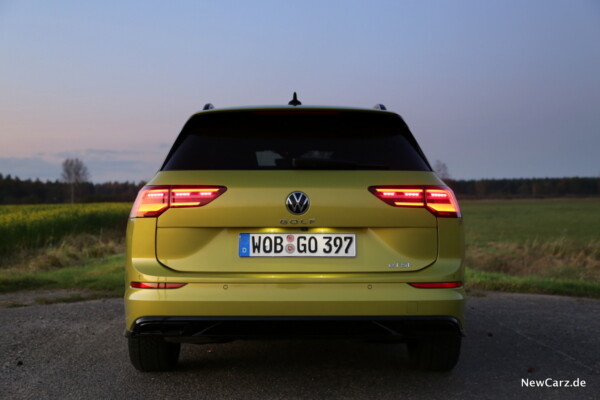 VW Golf 8 Variant Heck